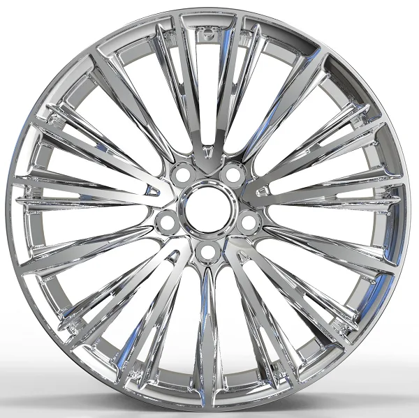 0100 alloy wheel rim – Black Chrome Plating