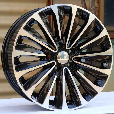011 alloy wheel rim – Gloss Black Machined Face