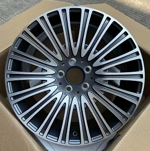 02004 alloy wheel rim – Gunmetal Machined Face