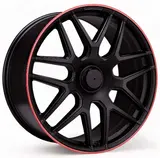 092 alloy wheel – Satin Black Machined Lip, photo 2