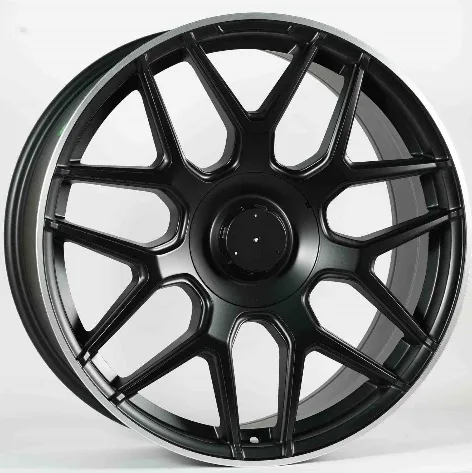 092 alloy wheel rim – Satin Black Machined Lip