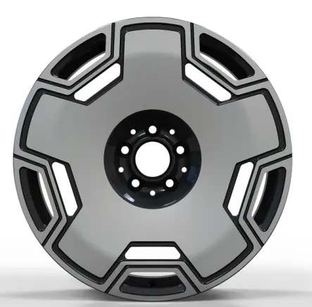 16001 alloy wheel rim – Gloss Black Machined Face