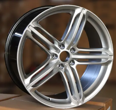 201 alloy wheel rim – Hyper Silver (Full Paint)