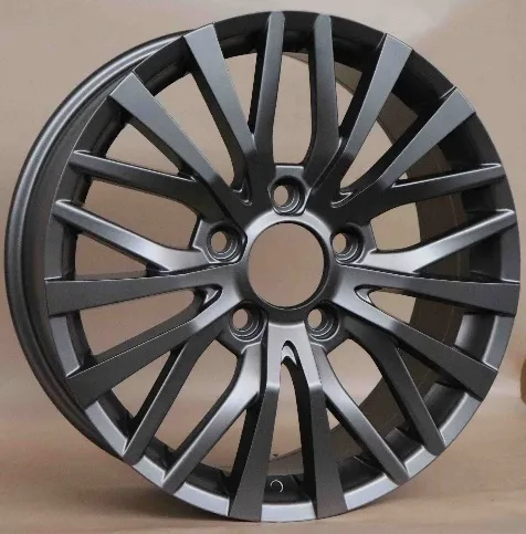 2024 alloy wheel rim – Matte Gunmetal Machined Face