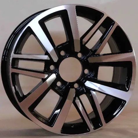 2026 alloy wheel rim – Gloss Black Machined Face