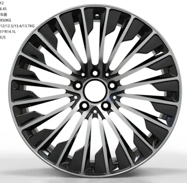 251747 alloy wheel rim – Gloss Black Machined Face