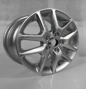5008 alloy wheel rim – Silver (Full Paint)