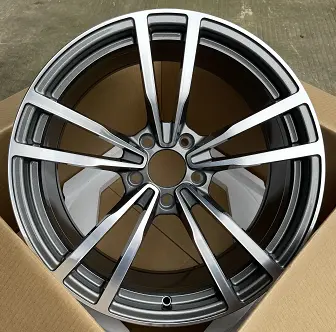 6002-F alloy wheel rim – Gunmetal Machined Face