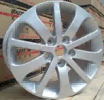 6022 alloy wheel – Silver (Full Paint), photo 2
