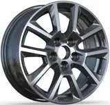 6139 alloy wheel – Gunmetal (Full Paint), photo 2