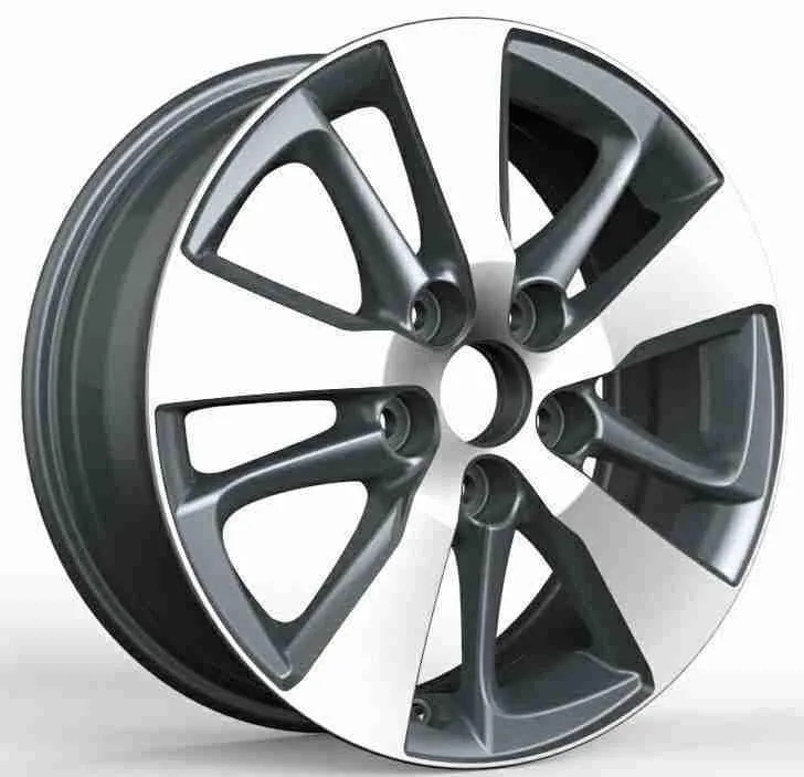6142 alloy wheel rim – Gunmetal Machined Face