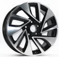 6148 alloy wheel – Gloss Black Machined Face, photo 2