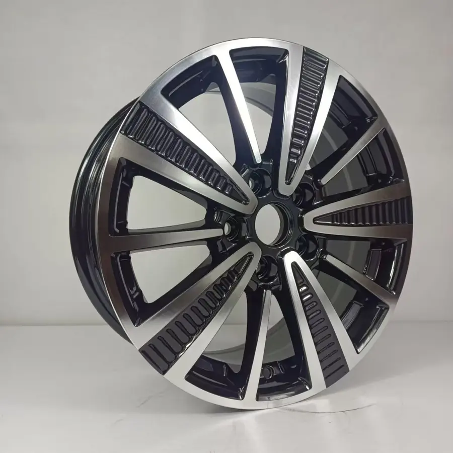 6160 alloy wheel rim – Gloss Black Machined Face