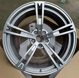 6504 alloy wheel – Matte Black (Full Paint), photo 2