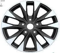 681 alloy wheel