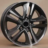 7004 alloy wheel – Gunmetal Machined Face, photo 2