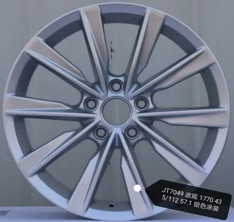 7049 alloy wheel rim – Silver (Full Paint)