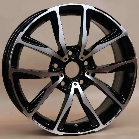 7090 alloy wheel rim – Gloss Black Machined Face