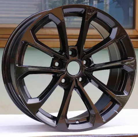 7096 alloy wheel rim – Gloss Black Machined Face