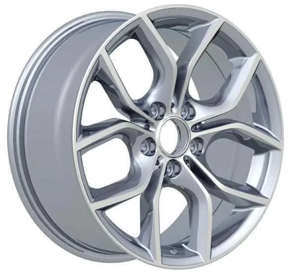 8028 alloy wheel rim – Silver Machined Face