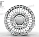 CO8465 alloy wheel – White Chrome Plating, photo 2