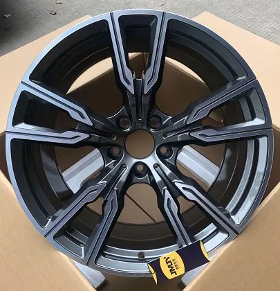 FG528 alloy wheel rim – Gunmetal Machined Face