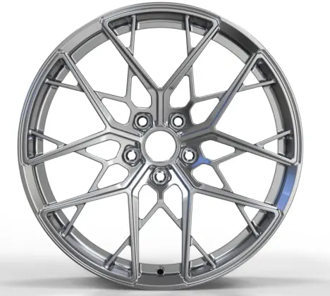 JX0108 alloy wheel rim – Matte Black (Full Paint)