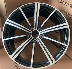 JX0225 alloy wheel rim – Gloss Black (Full Paint)