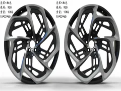 JX0272 alloy wheel