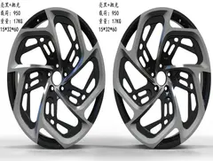 JX0272 alloy wheel