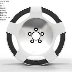 JX0498 alloy wheel