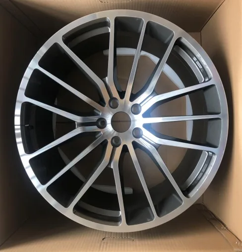 K652 alloy wheel rim – Matte Gunmetal (Full Paint)