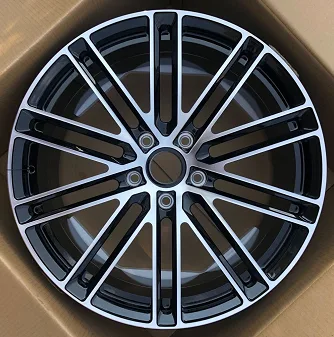LH8012 alloy wheel rim – Gloss Black (Full Paint)