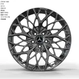 MCMH6783 alloy wheel – Black Chrome Plating, photo 2