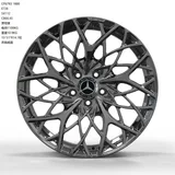 MCMH6783 alloy wheel – Black Chrome Plating, photo 2
