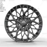 MCMH6783 alloy wheel – Black Chrome Plating, photo 1