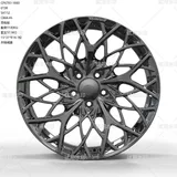 MCMH6783 alloy wheel – Black Chrome Plating, photo 1