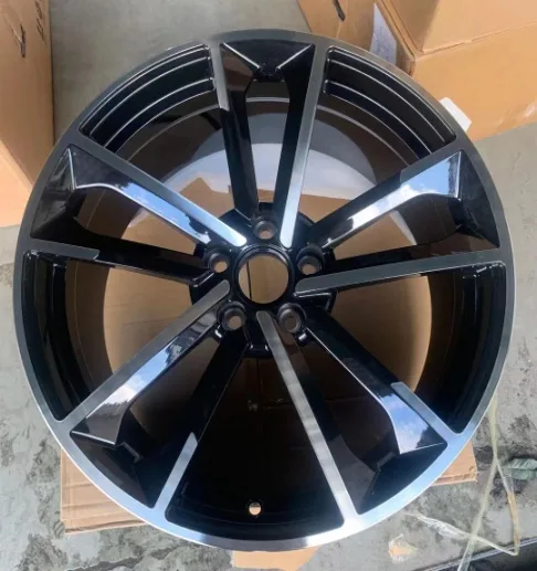 ML20440 alloy wheel rim – Gloss Black Machined Face