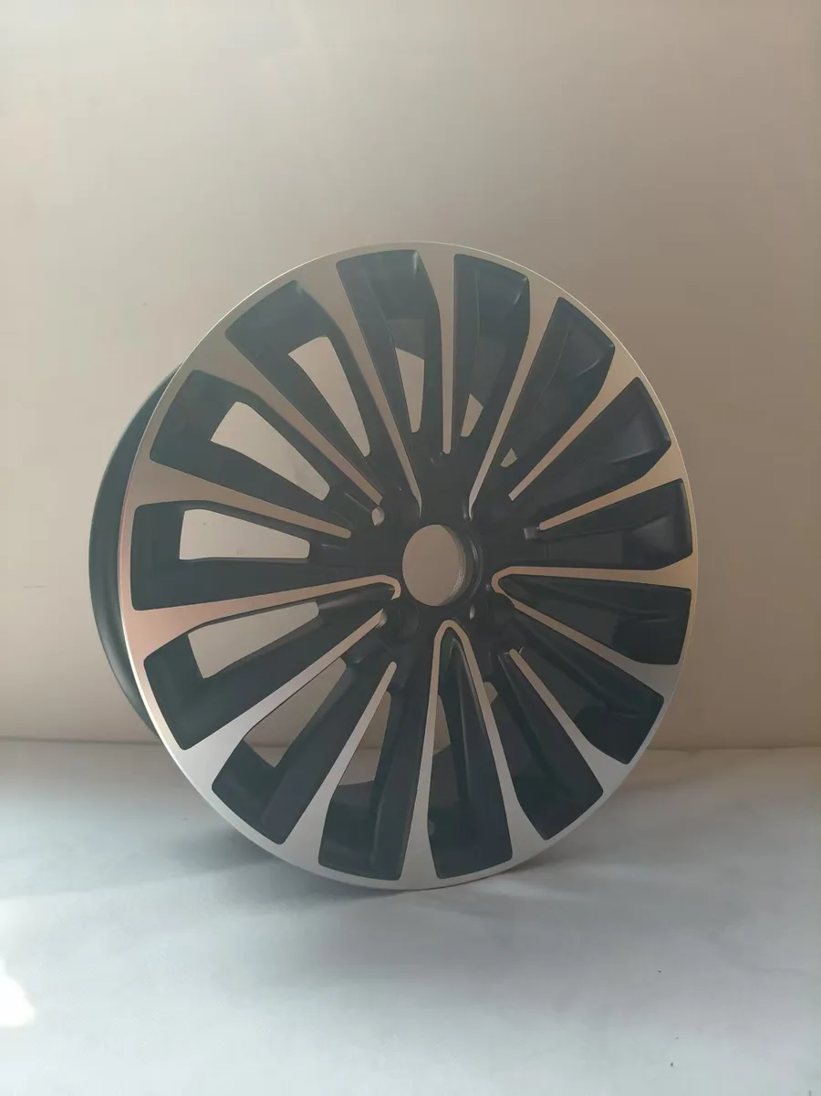 REW011 alloy wheel rim – Matte Black Machined Face