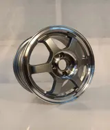 RHD1011 alloy wheel – Gunmetal Machined Lip and Centre Bowl, photo 3