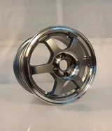 RHD1011 alloy wheel – Gunmetal Machined Lip and Centre Bowl, photo 3