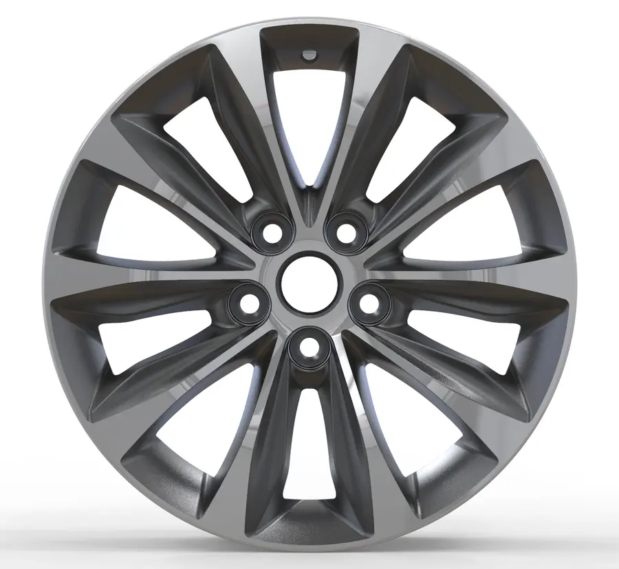 RHX1051 alloy wheel rim – Gunmetal Machined Face