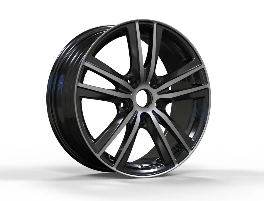 RHX1072 alloy wheel rim – Gloss Black Machined Face
