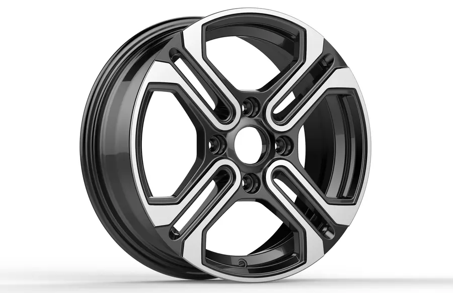 RHX1096 alloy wheel rim – Gloss Black Machined Face