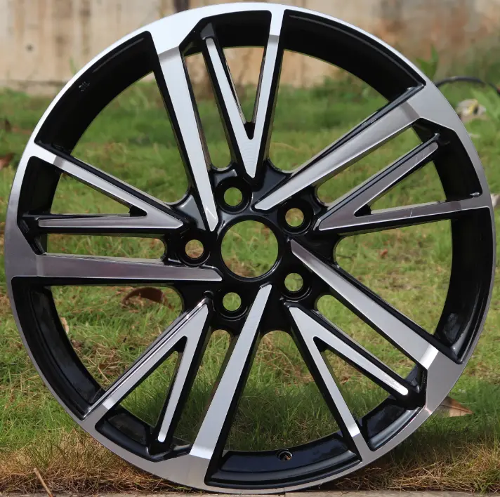RHX1101 alloy wheel rim – Black Machined Face + Red Inner Lip