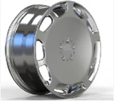 WD0003 alloy wheel – Polished, photo 1