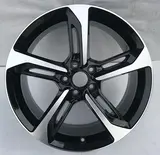 WD0004 alloy wheel – Gloss Black Machined Face, photo 2