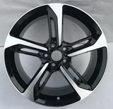 WD0004 alloy wheel – Gloss Black Machined Face, photo 2