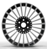 WD0008 alloy wheel – Gloss Black Machined Face, photo 1