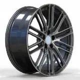 WD0012 alloy wheel – Gunmetal Machined Face, photo 3